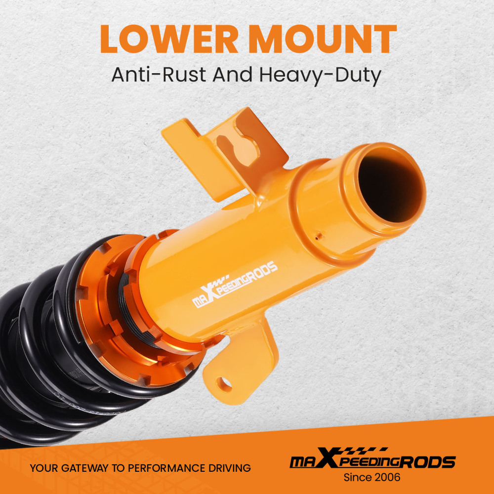 MaXpeedingrods Damper Adjustable Coilovers Kit compatible for Mazda 3 04-13 Sedan Hatchback