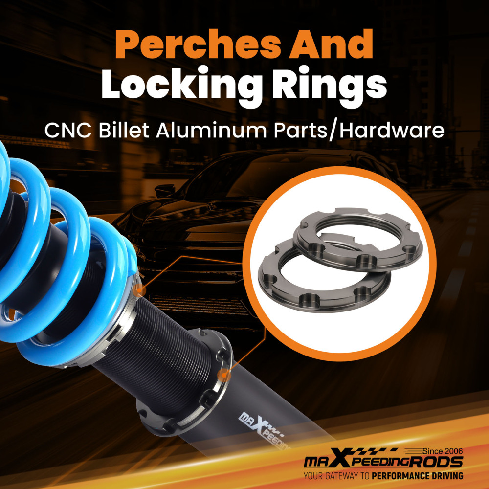 Amortisseurs Combinés Filetés compatible pour Mercedes-Benz W205  Classe C 2015-2021 C350