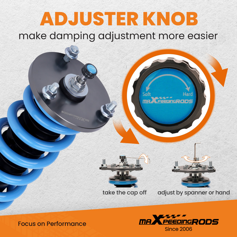 Amortisseurs Combinés Filetés compatible pour Lexus IS250/IS350 (GSE20/21) 2006-2013