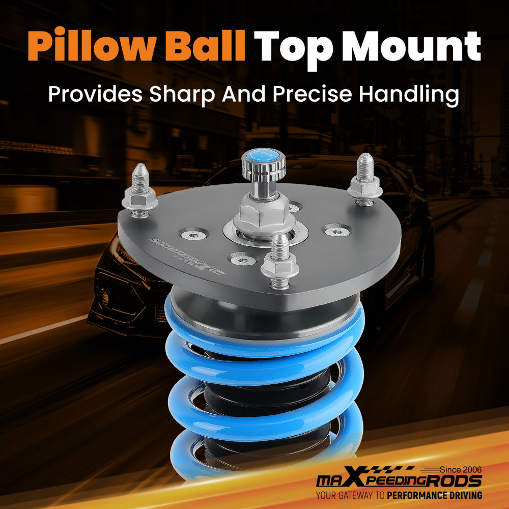 MaXpeedingrods T6 Coilovers 24 Level Struts compatible for VW Golf  MK7 15-19 Jetta 19-24