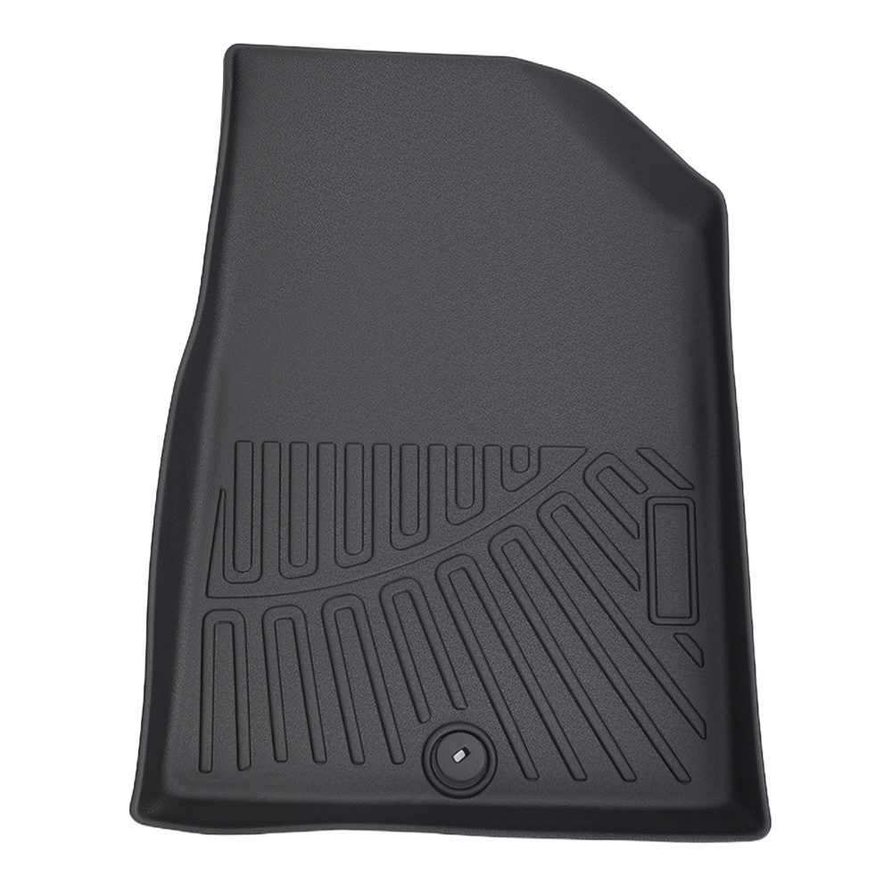 3PC Floor Mats Liner Waterproof compatible for Kia Soul 2020-2025 Black TPE Car Carpet