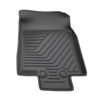 Black Floor Mats Floor Liners compatible for Nissan Rogue 2014-2020 TPE Full Set Waterproof