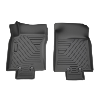 Black Floor Mats Floor Liners compatible for Nissan Rogue 2014-2020 TPE Full Set Waterproof