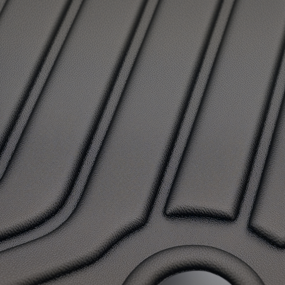 Black Floor Mats Floor Liners compatible for Nissan Rogue 2014-2020 TPE Full Set Waterproof