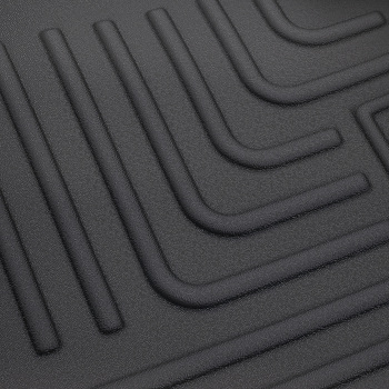 3-Piece Floor Mats compatible for Kia Sportage compatible for Hyundai Tucson 2017-2022 TPE Black Set