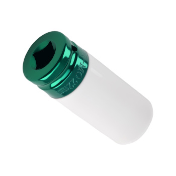 8X Deep Impact Metric Socket Bits Set Repair for Wheel Nuts 15-27mm 1/2 Drive