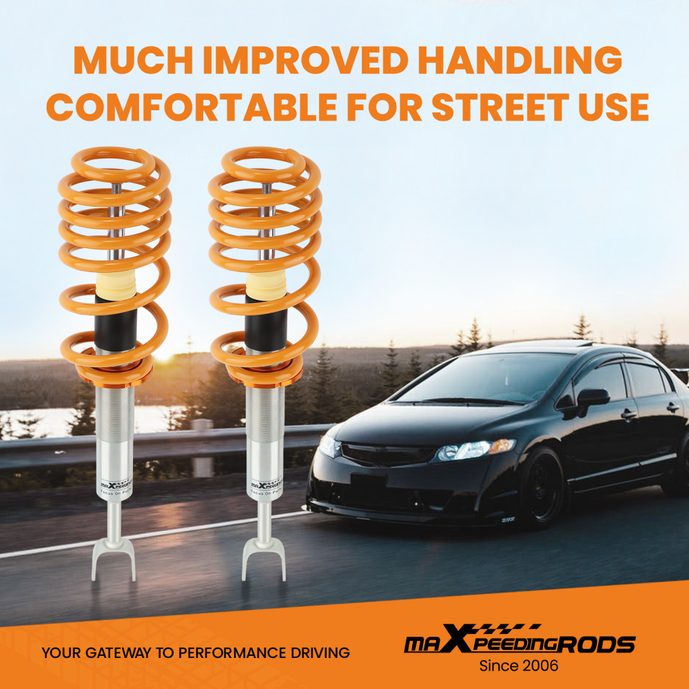 Adjustable Lowering Suspension Coilovers Kit compatible for VW Passat 3B 3BG Coilovers