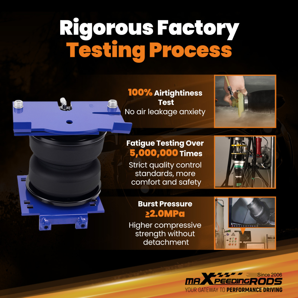 Air Helper Spring Leveling Kit compatible for Ford F150 FX4 F150 04-14 4wd