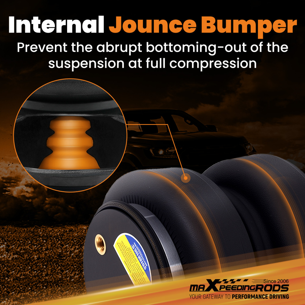 Air Helper Spring Leveling Kit compatible for Ford F150 FX4 F150 04-14 4wd