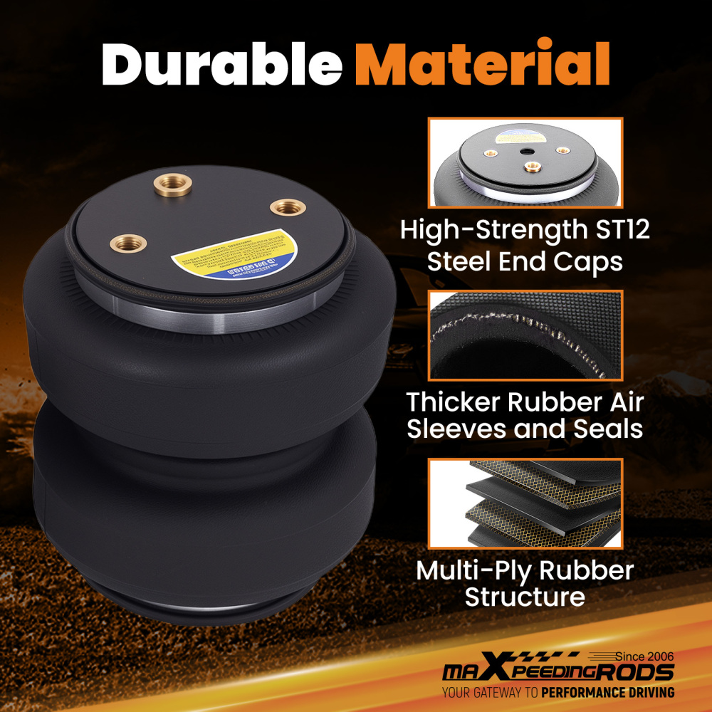 Air Helper Spring Leveling Kit compatible for Ford F150 FX4 F150 04-14 4wd