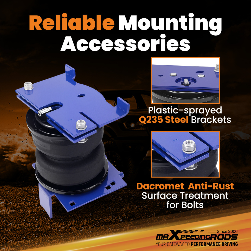 Air Helper Spring Leveling Kit compatible for Ford F150 FX4 F150 04-14 4wd