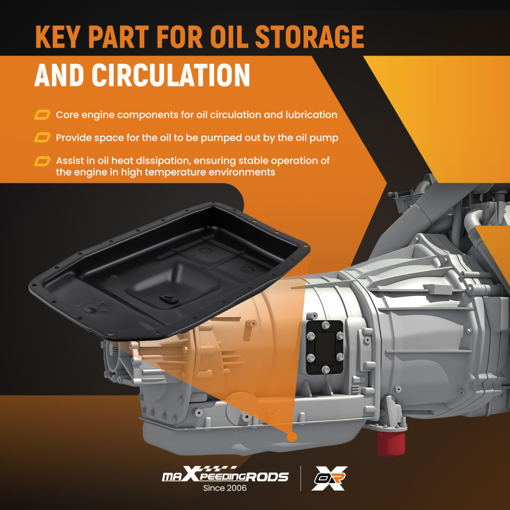 6-Speed Auto Container compatible for Ford F150 Expedition 6R80 11-18 HC3Z-7A194-A Steel