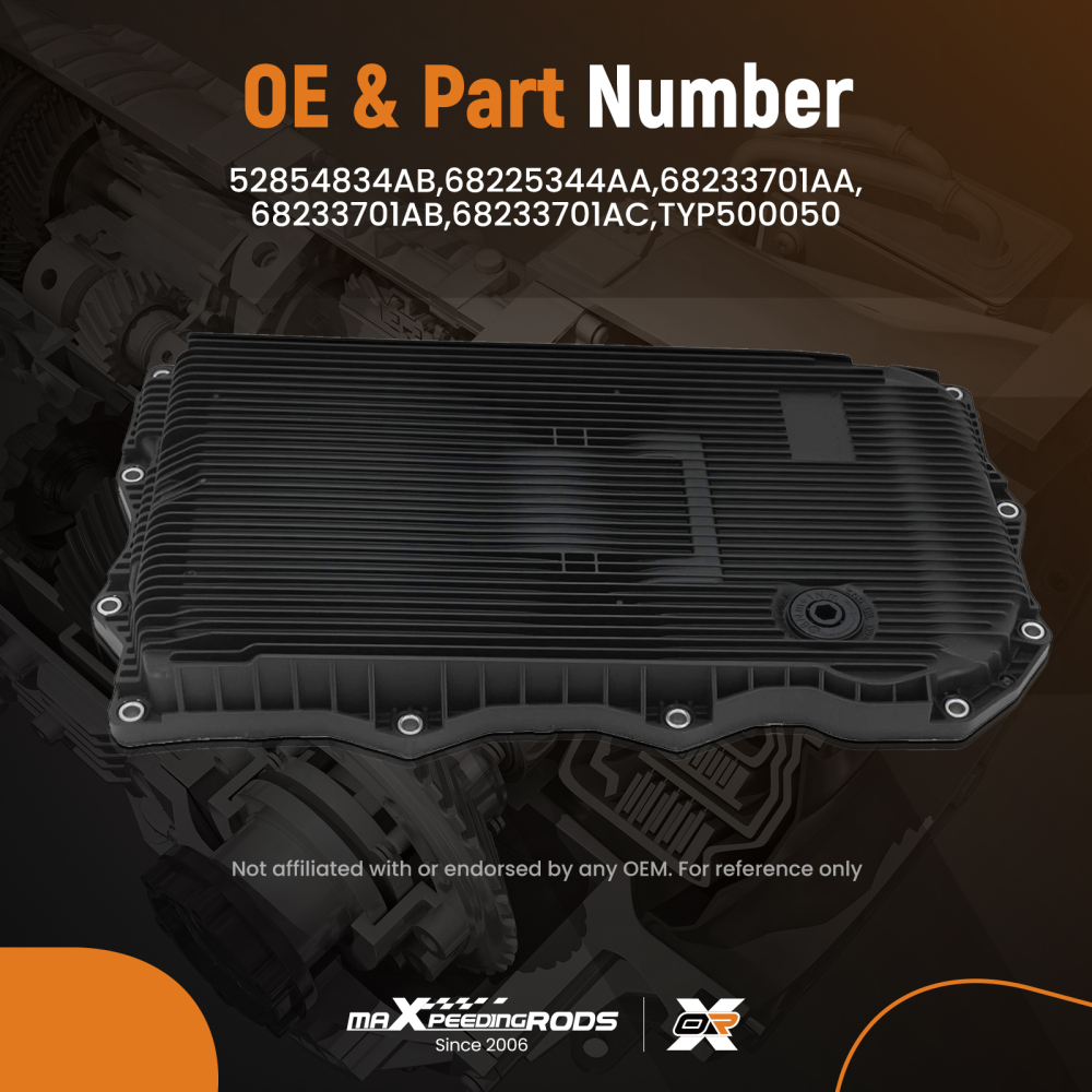 Transmission Oil Pan Compatible for BMW 535i 550i X6 2011-2016 24117613253