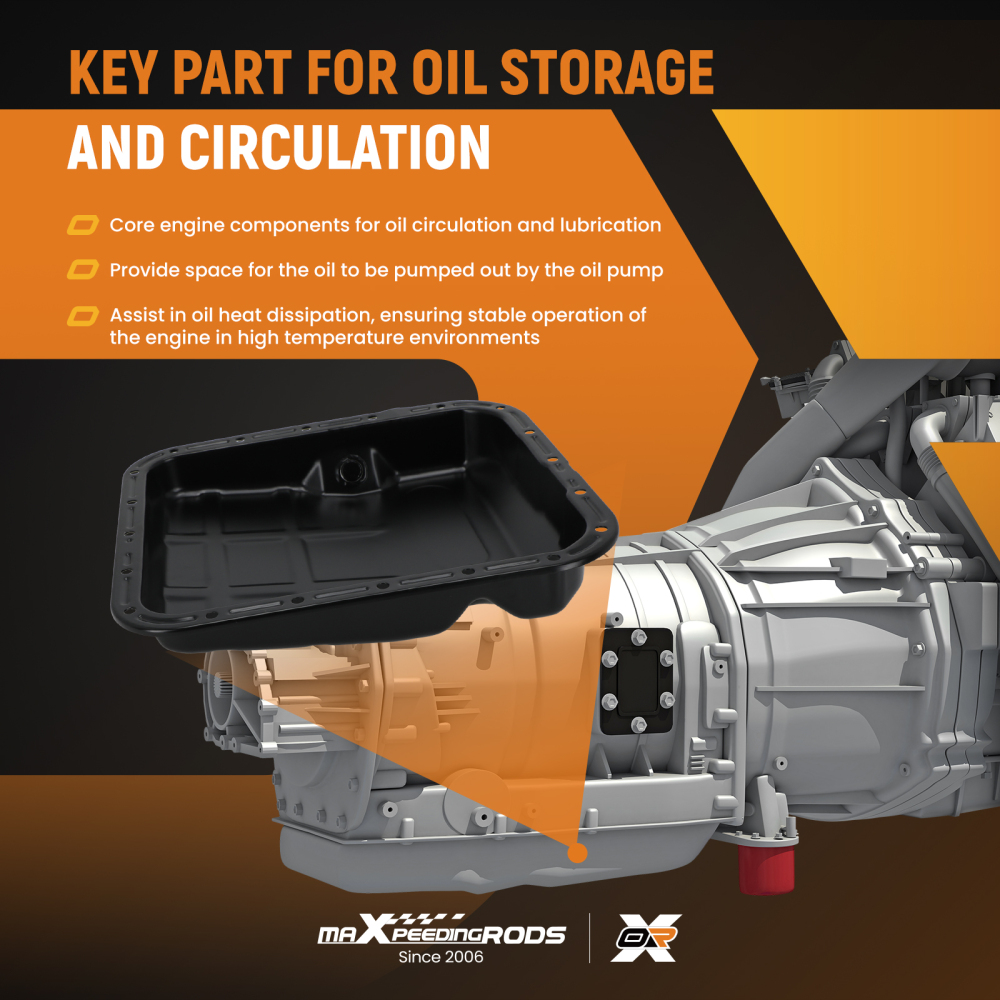 Auto Trans Oil Pan compatible for Subaru Baja compatible for Forester 2.5L 2003-2013 31390-AA081