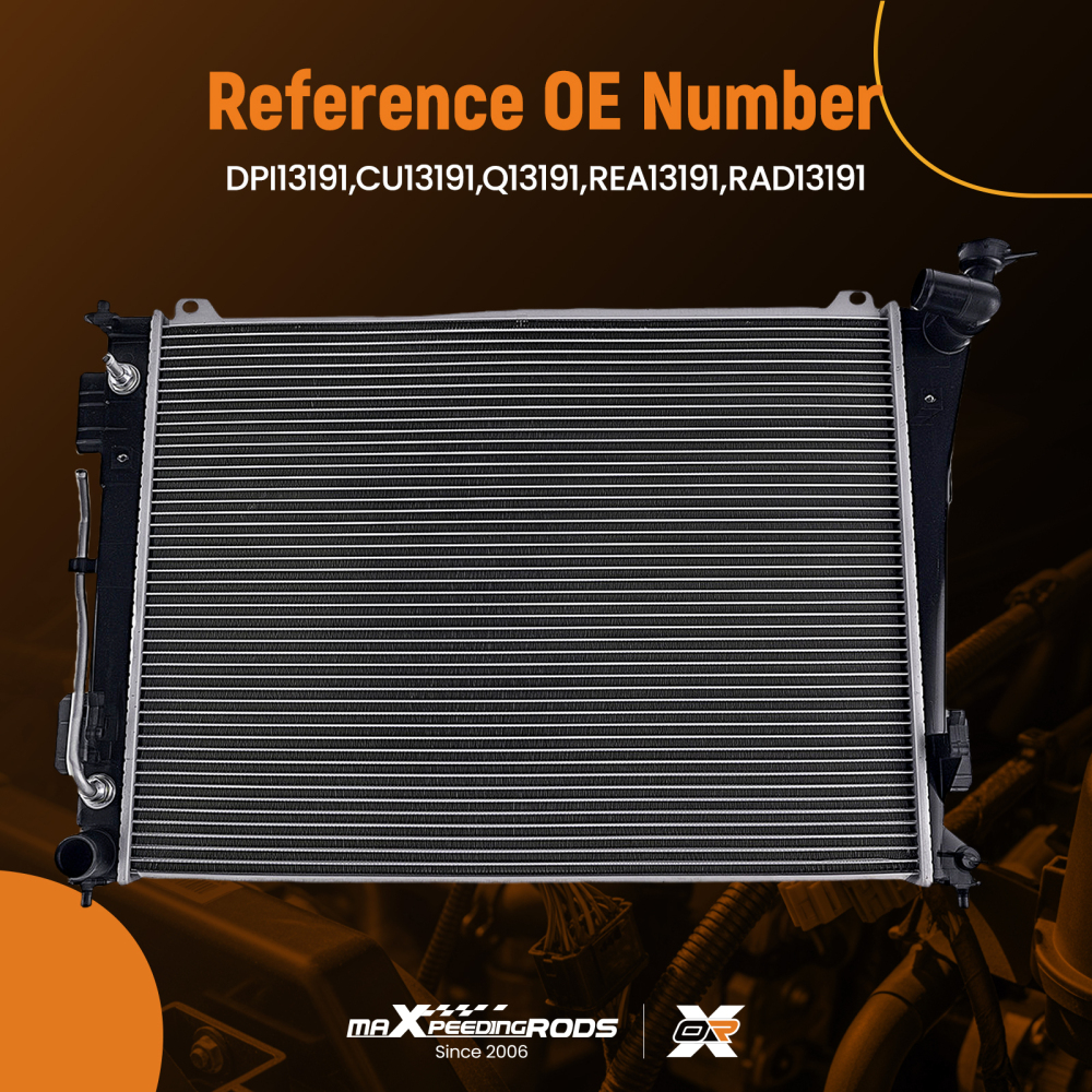 Aluminum Core Radiator compatible for Kia Optima 2.4L 2011-2015 RAD13191 253103Q500