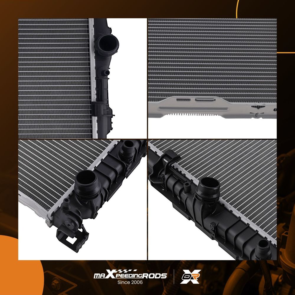 Aluminum Engine Radiator compatible for BMW M760I 2016-2022 050133N Cross Flow