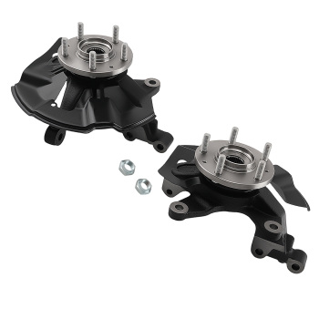 Front Knuckles Wheel Hub Bearing Assembly compatible for Mazda CX-9 CX-7 2007 2008 - 2015