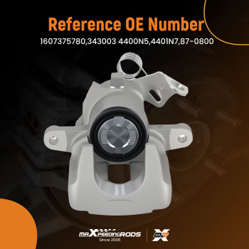 Floating Caliper Rear Right compatible for Citroen C4 Coupe Hatchback DS4 2004-2017 4401N7