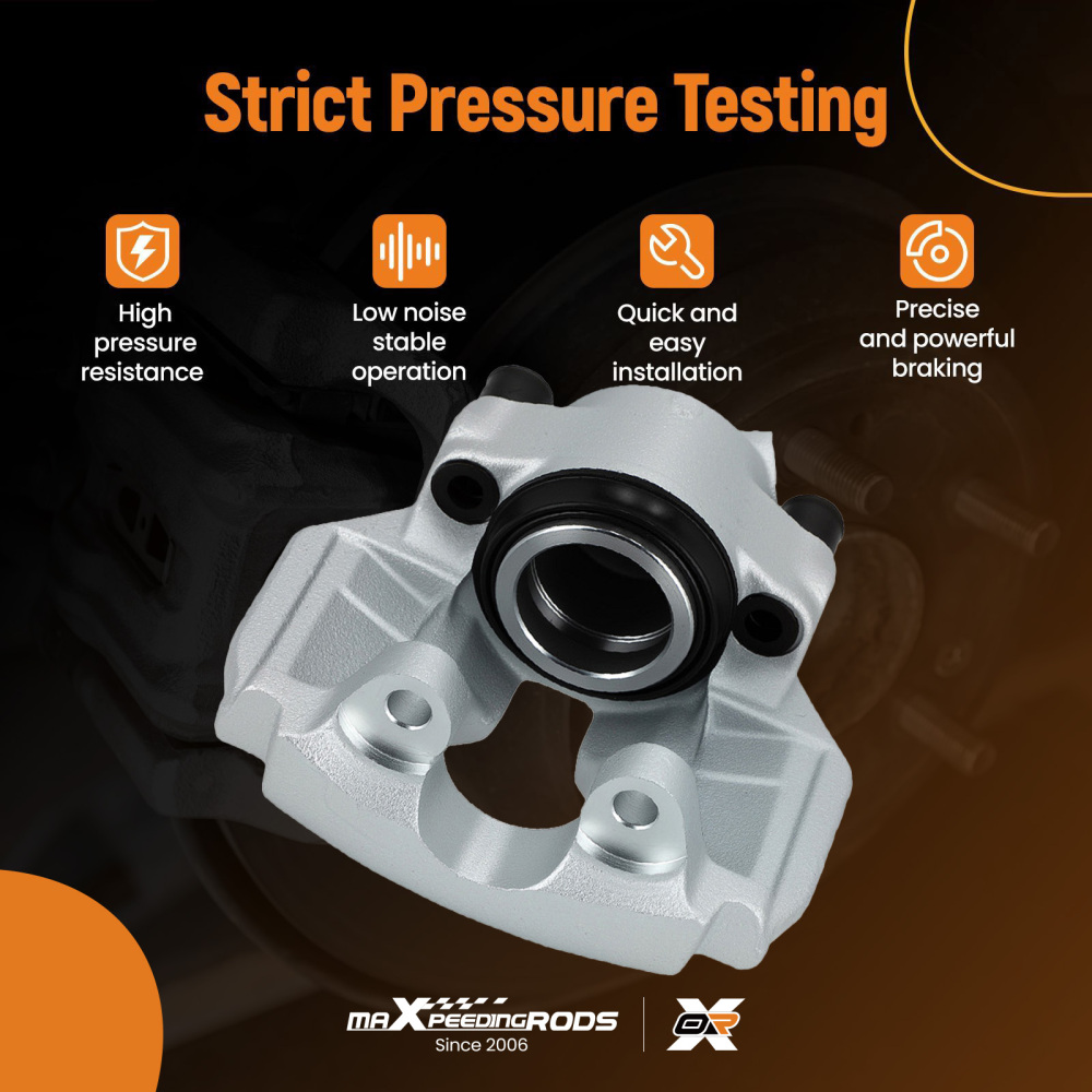 Brake Caliper Front Right compatible for VW Transporter T5 T6 Touareg Caravelle 308mm Discs