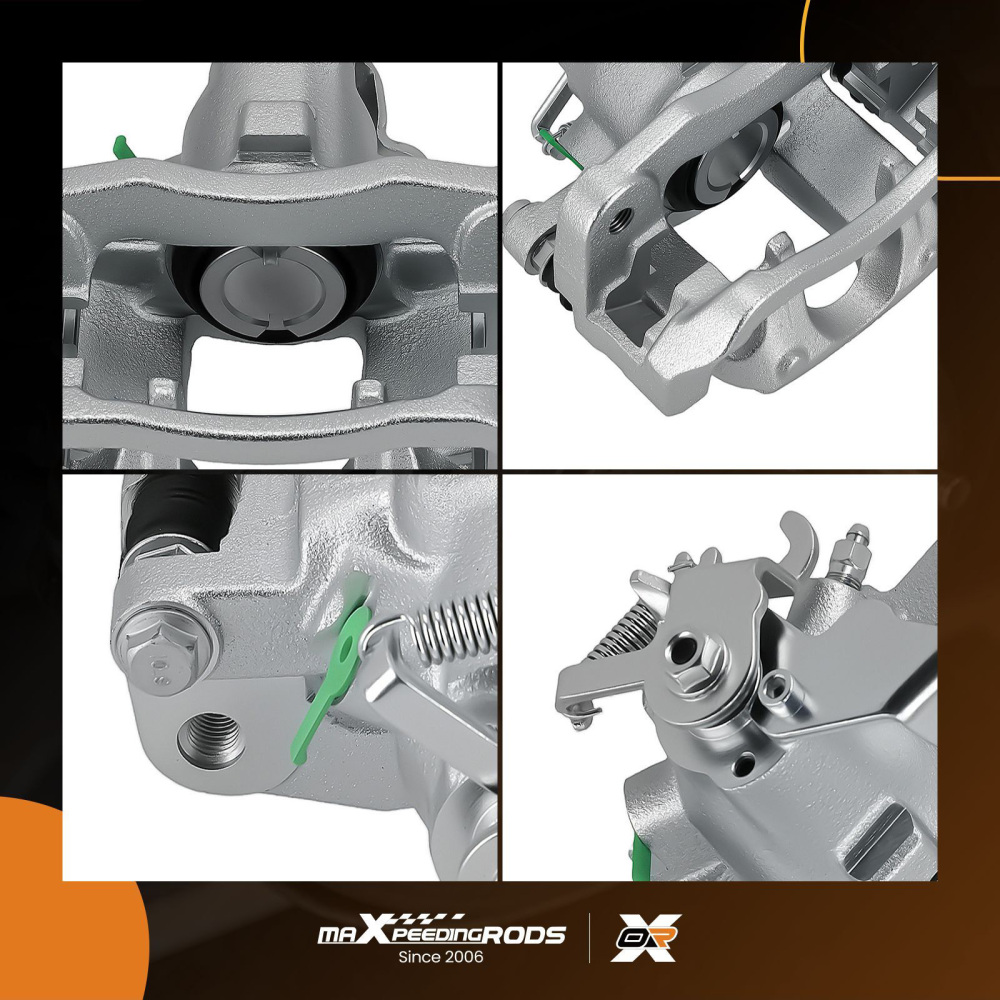 Rear Left Brake Calipers w/ Bracket compatible for Dodge Grand Caravan compatible for VW Routan compatible for Ram C/V