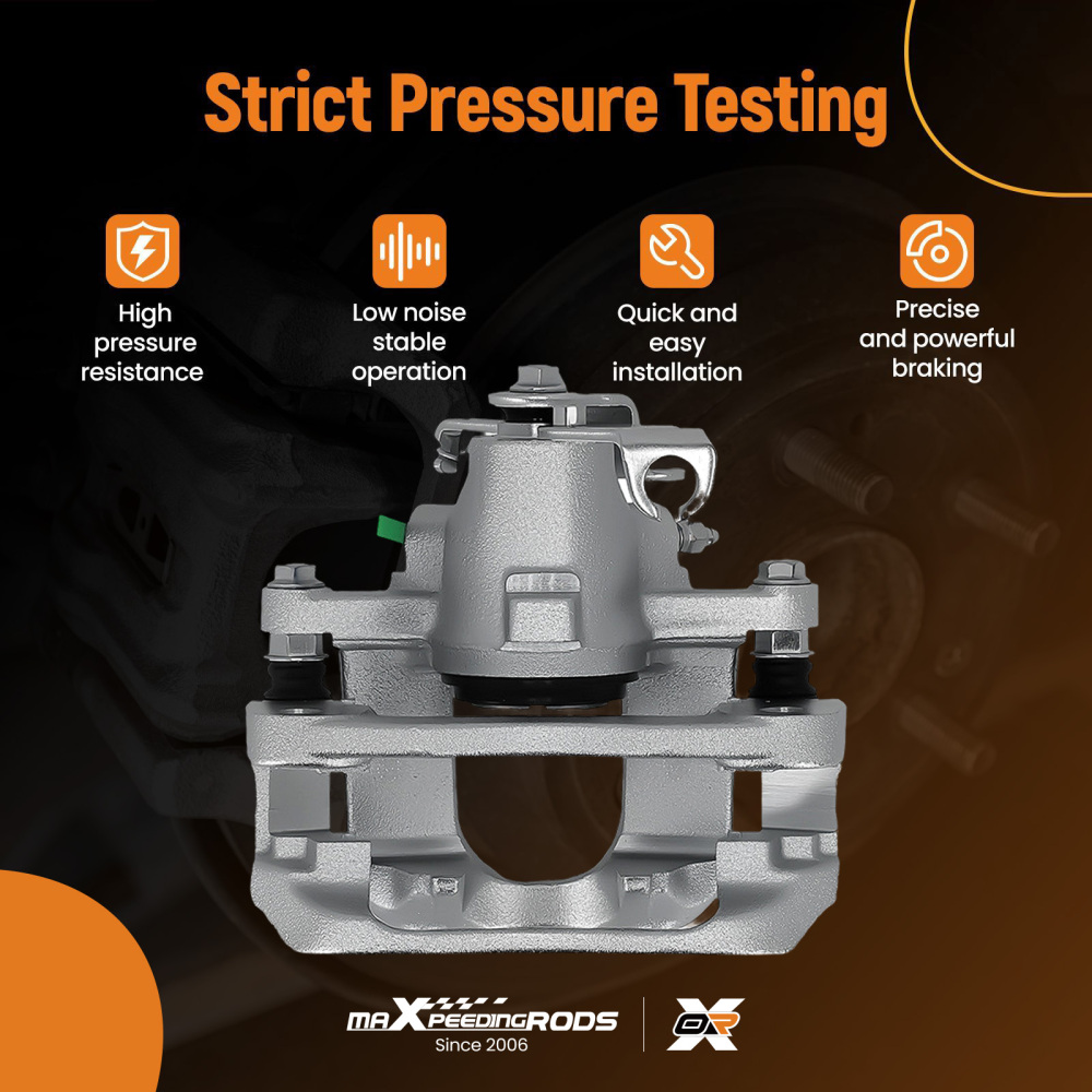 Rear Left Brake Calipers w/ Bracket compatible for Dodge Grand Caravan compatible for VW Routan compatible for Ram C/V