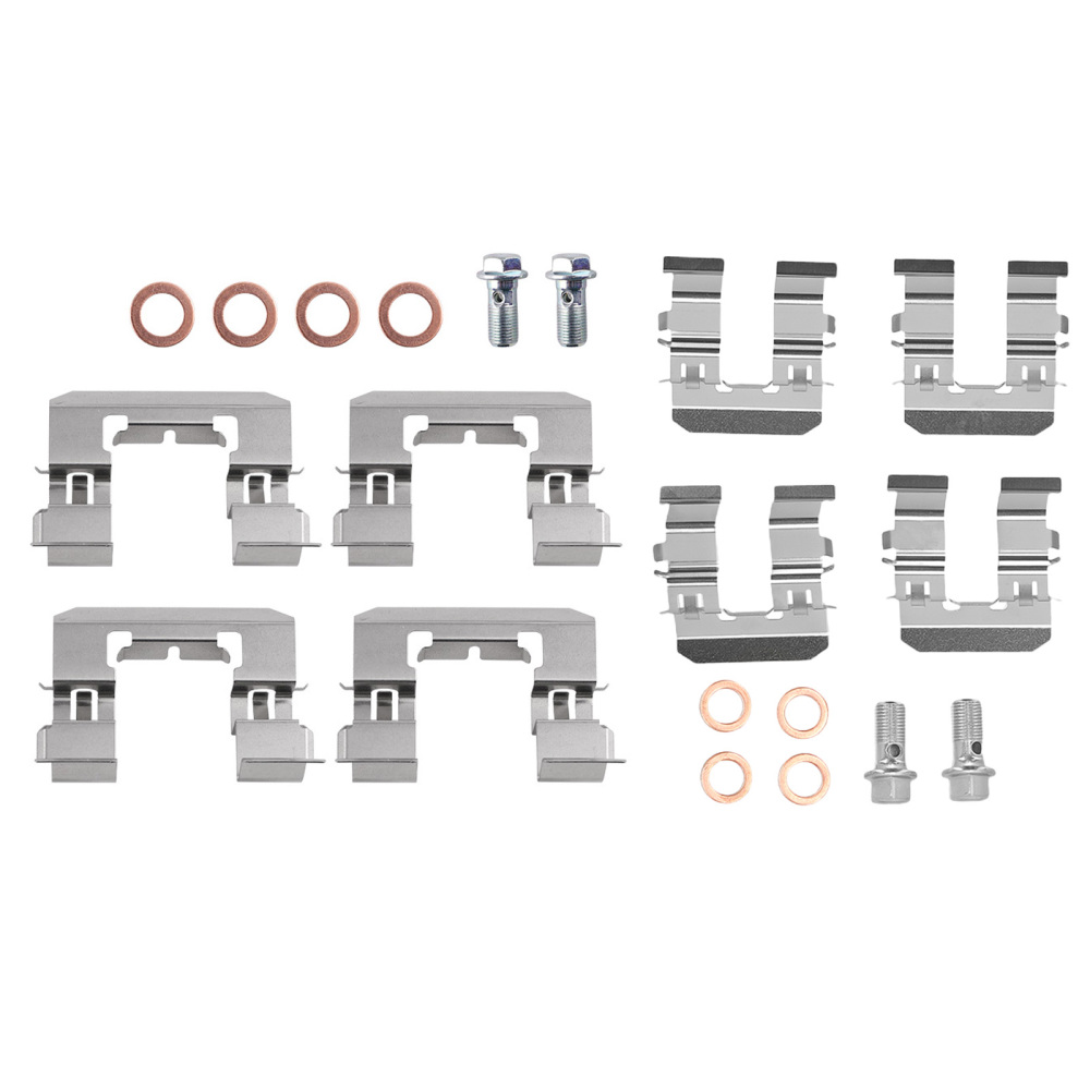 Front Rear Disc Brake Calipers w/Bracket compatible for Subaru Legacy/Outback 2010-2014