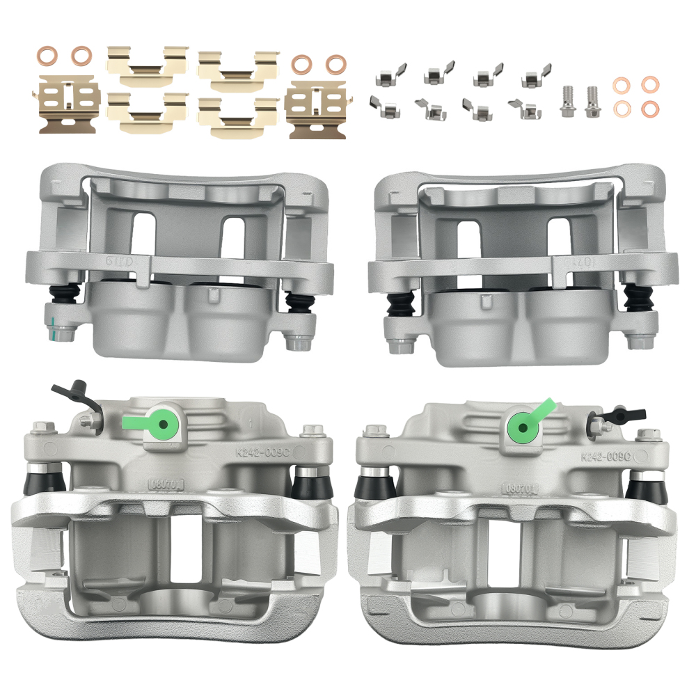 FrontRear Disc Brake Caliper Set compatible for Chevrolet Blazer/S10 compatible for GMC Jimmy 1998-2005