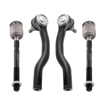 10x Front Suspension Lower Control Arms Tie Rods Kit for 2007-2014 compatible for Ford Edge MKX