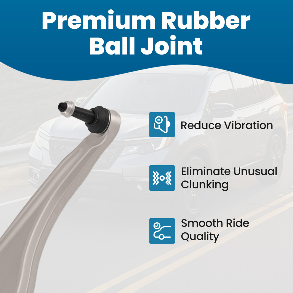 Front Suspension Lower Control Arms Sway Bar Tie Rods for 2010-2016 compatible for Cadillac SRX