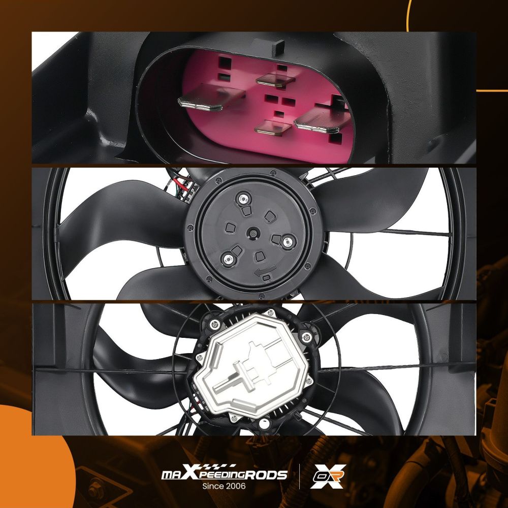 Ventola di raffreddamento del radiatore per Benz C180/C200/C250/C300 14-2017 0999061800 A0999061000