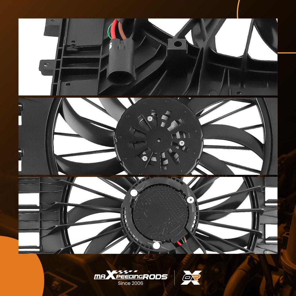 Cooling Fan compatible for Cadillac XT5 Compatible for Chevrolet Blazer 2020-2023 84595305 85159686