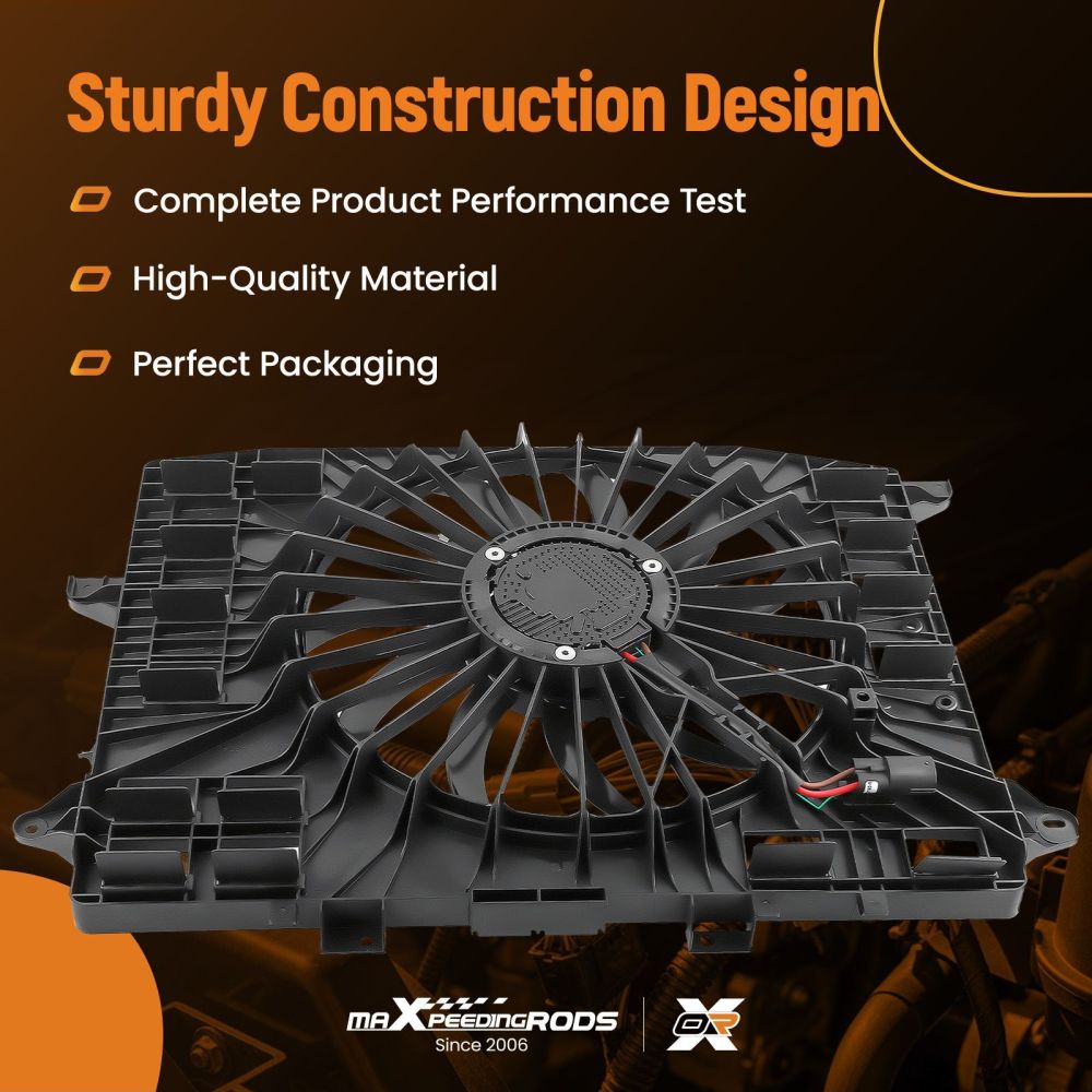 Cooling Fan compatible for Cadillac XT5 Compatible for Chevrolet Blazer 2020-2023 84595305 85159686