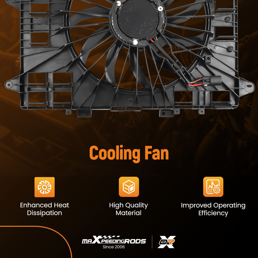 Cooling Fan compatible for Cadillac XT5 Compatible for Chevrolet Blazer 2020-2023 84595305 85159686
