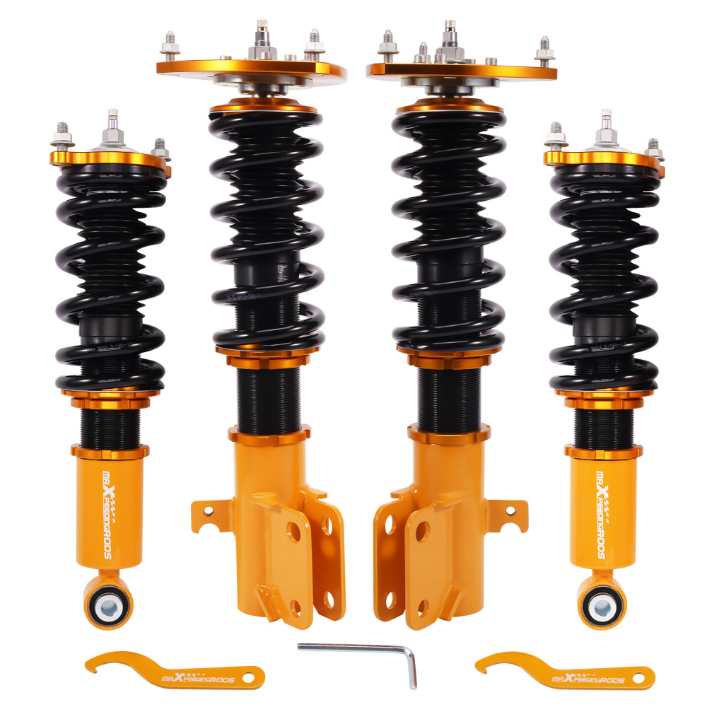 Coilover Lowering Kit 24 Way Damper ADJUSTABLE compatible for Subaru Legacy 2005-2009