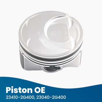 Oversize +0.5MM PistonsRings Set compatible for Hyundai Sonata compatible for Kia Optima 2.0L Turbo L4