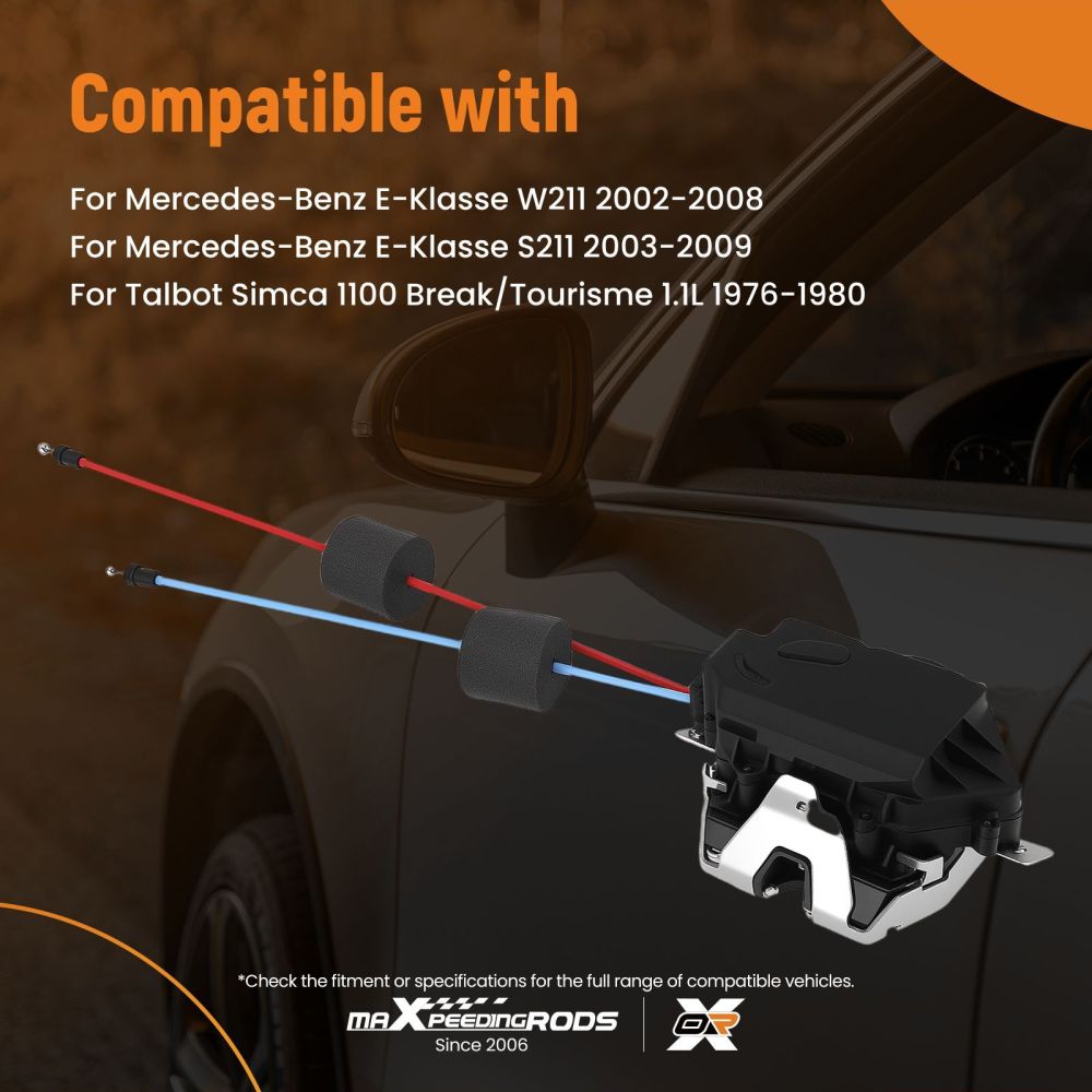 Tailgate System for Mercedes W211 E-Class 2117400036 2002-2008 10 Pin