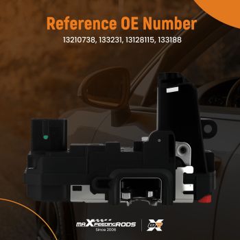 4-Pin Door Lock Actuator compatible for Vauxhall Astra H Estate 2004-2012 133188