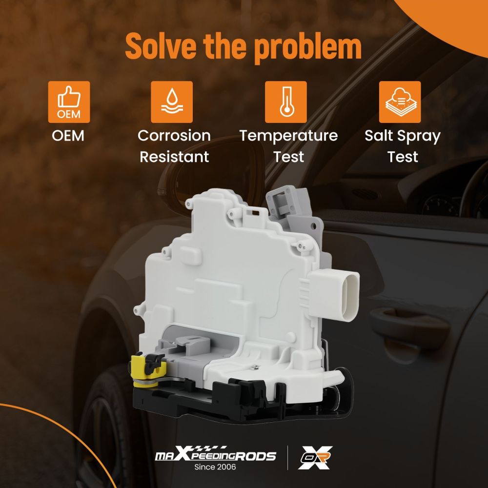 Door Lock Actuator 7 Pin compatible for Seat Leon 1P1 Hatchback 2005-2012 1P0839016A