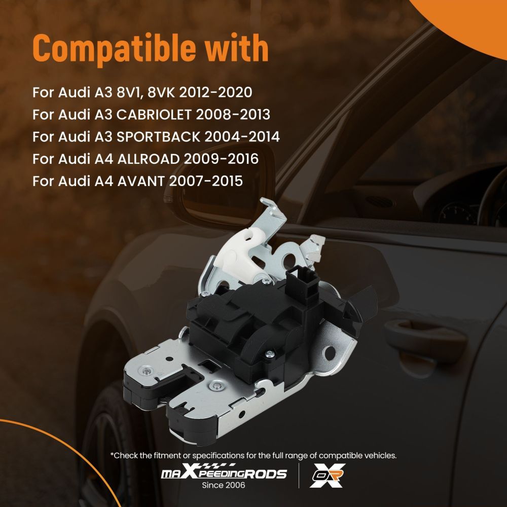 Boot Lock Actuator compatible for Audi A3 A4 A5 A6 Q3 2007-2017 4H0827505 new UK