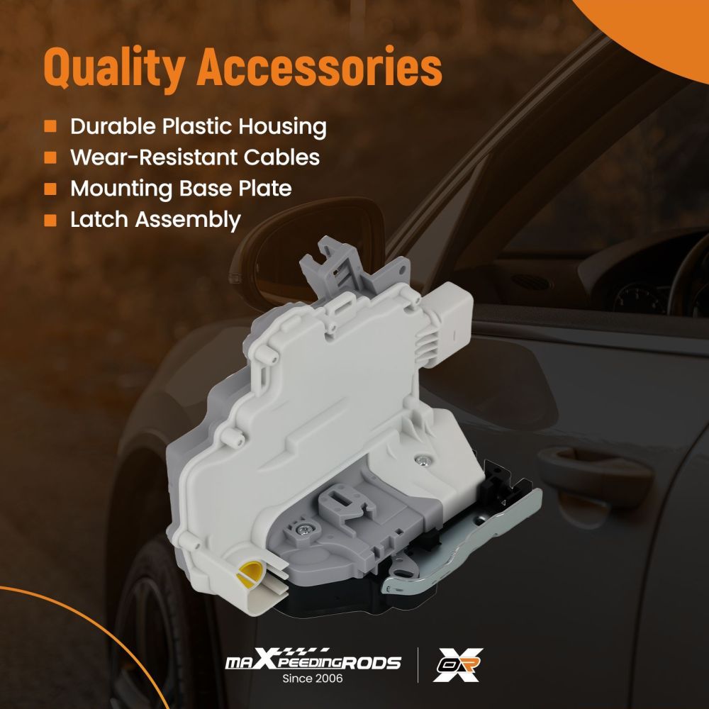 Door Lock Actuator compatible for Audi A4 2007-2015 8J2837016A Front Right 9 Pins