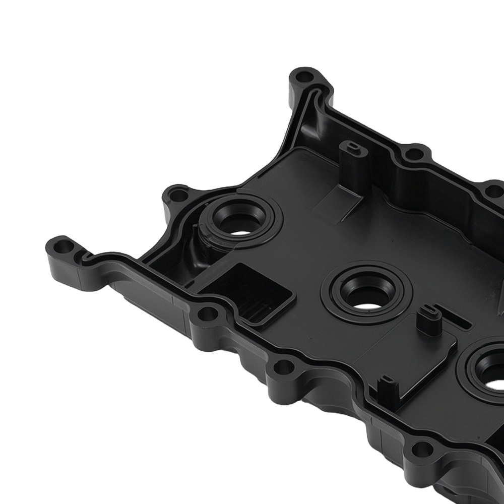 Black Engine Cover Assembly compatible for Nissan Rogue DOHC 2.5L 2008-2012 13264-JA00A