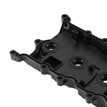 Black Engine Cover Assembly compatible for Nissan Rogue DOHC 2.5L 2008-2012 13264-JA00A