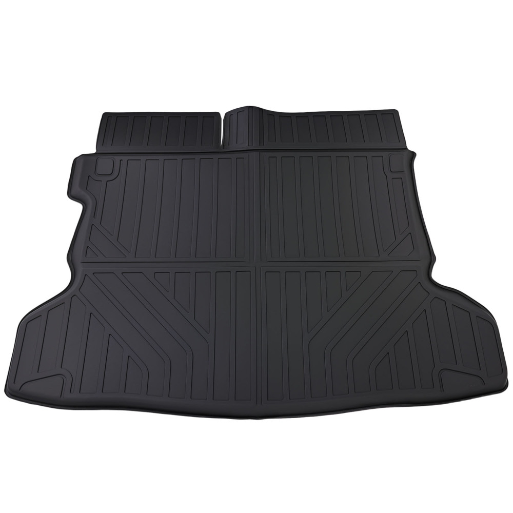All Weather Black Cargo Mat compatible for Honda HR-V 2016-2020 TPE Trunk Liner Anti-Slip