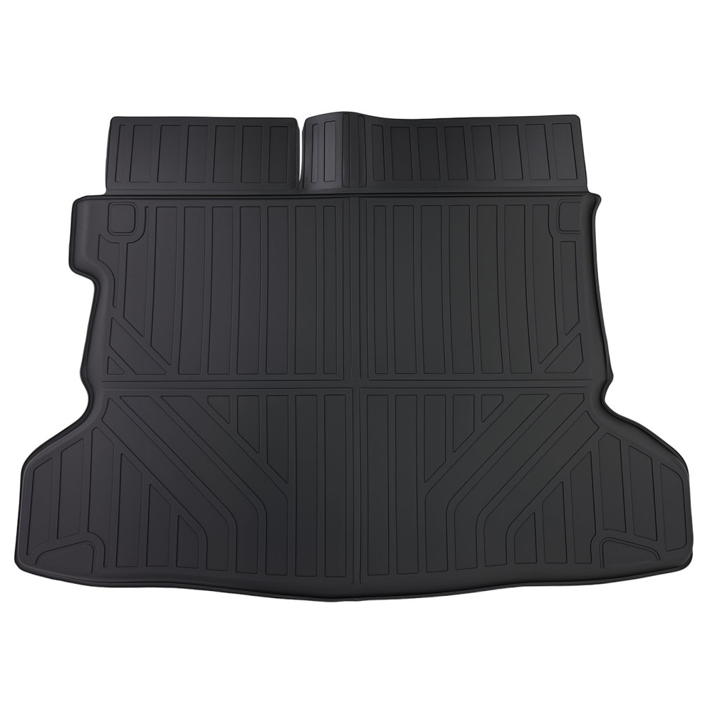 All Weather Black Cargo Mat compatible for Honda HR-V 2016-2020 TPE Trunk Liner Anti-Slip