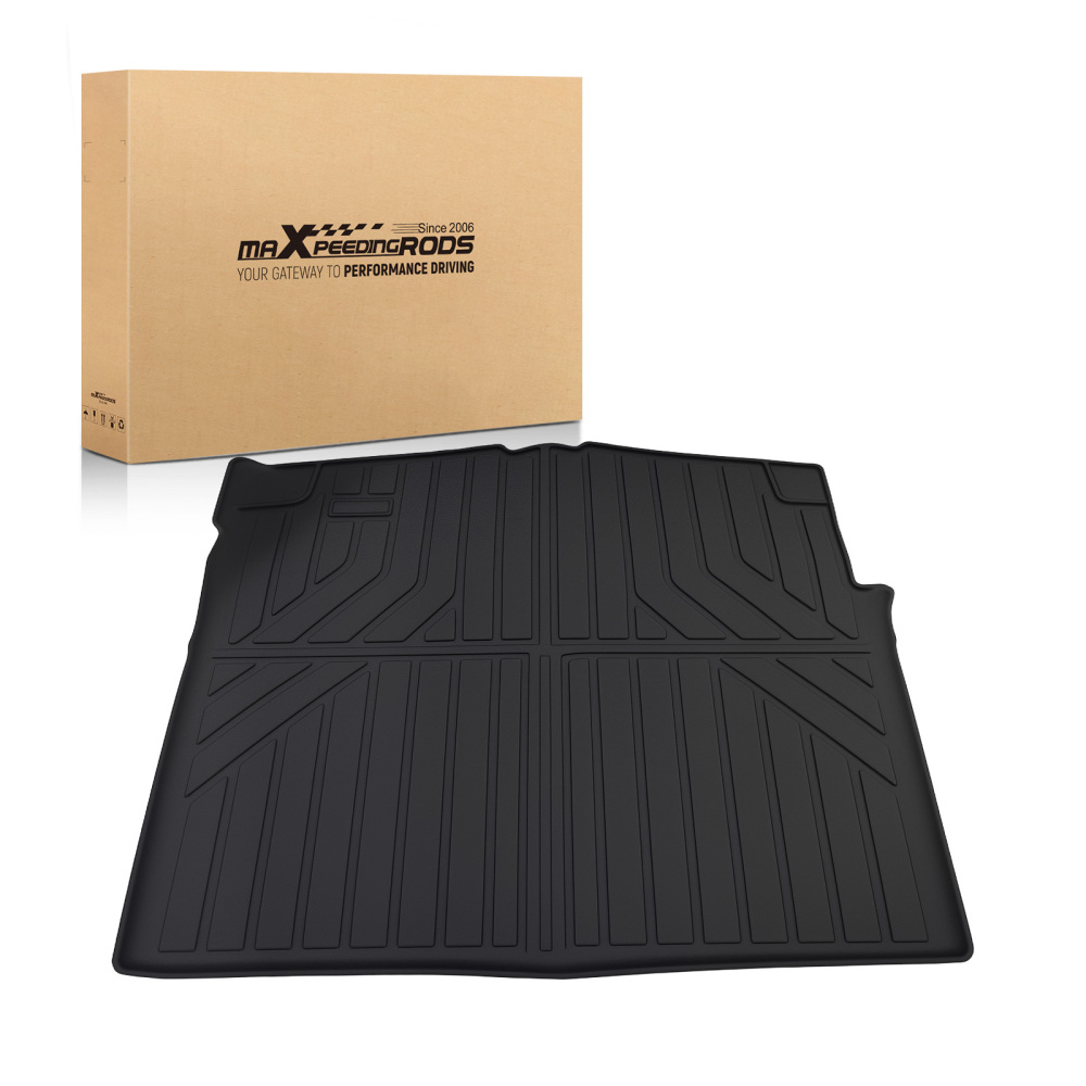 All Weather Boot Liner compatible for Volvo XC60 Mk2 2017-2024 Black TPE Cargo Mat Non-Slip