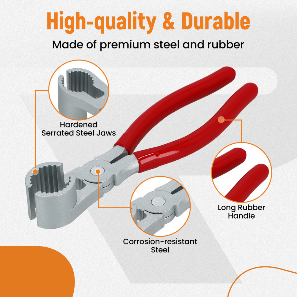 Durable Build Washer Hose Pliers for Service Tool 20001120 Steel Construction