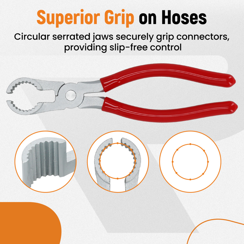 Durable Build Washer Hose Pliers for Service Tool 20001120 Steel Construction