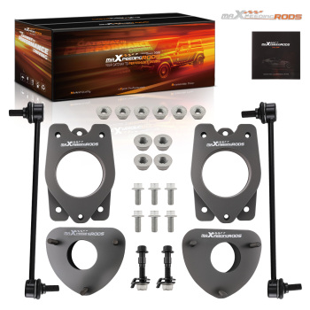 3 Complete Level Set with Links compatible for Honda Ridgeline 06-14 Front Rear Steel