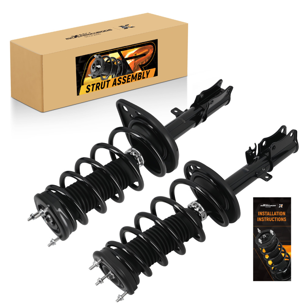 Pair Rear Shocks Struts w/Coil Spring For 2007-2011 compatible for Toyota Camry 2006-12 Avalon