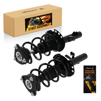 2X Front Complete StrutsCoil Spring Assembly For Ford Focus 2013-2018